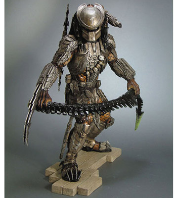 Predator Model with Helmet