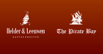 der logovergleich helder und leeuwen vs the pirate bay