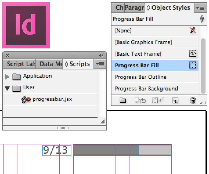 InDesign using Scripts