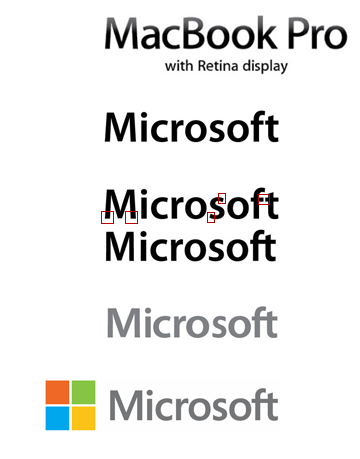 The new Microsoft Logo type analyzed